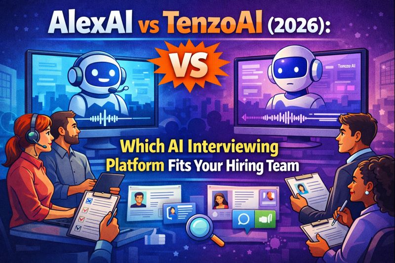 AlexAI vs TenzoAI (2026): Which AI Interviewing Platform Fits Your Hiring Team