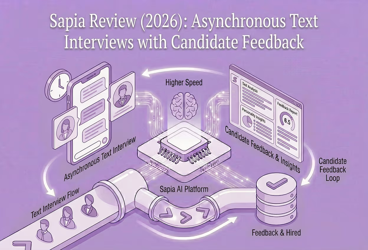 Sapia Review (2026): Asynchronous Text Interviews with Candidate Feedback