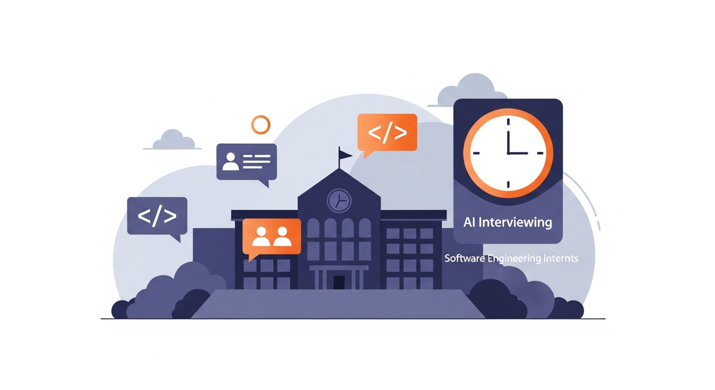 Best AI Interviewers for Software Engineering Internship Hiring in 2026